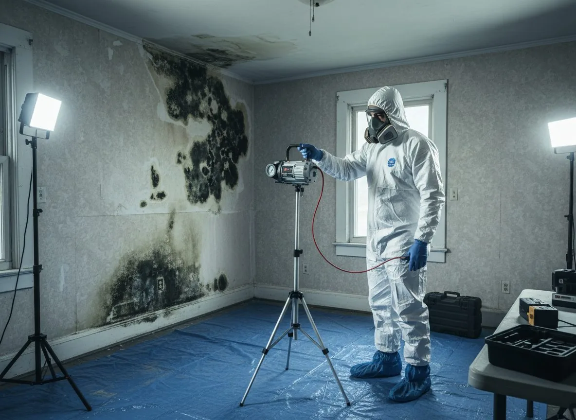 Professional mold inspection